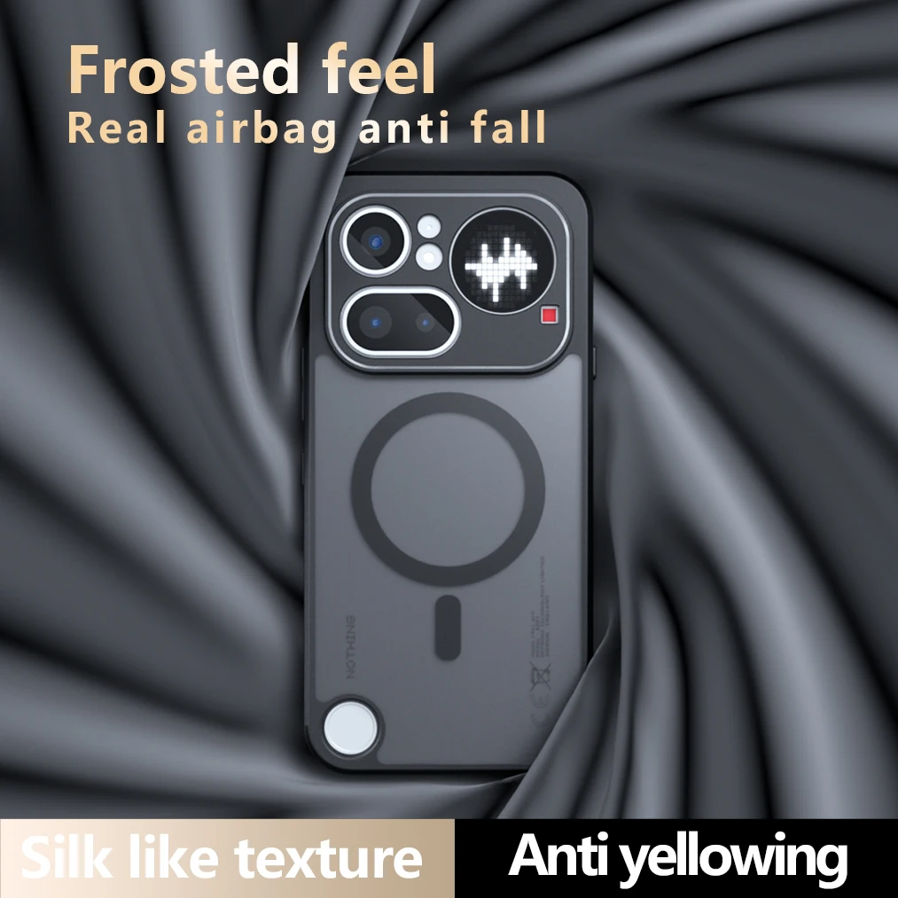 Enhanced Magnetic Wireless Charging Case - Shockproof Protection