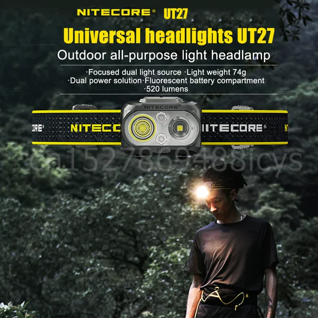 Nitecore UT27 LED Scheinwerfer 520 Lumen Scheinwerfer Flutlicht