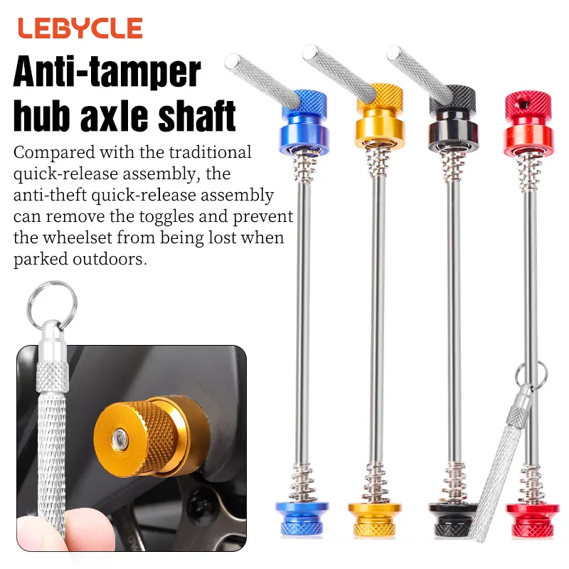 LEBYCLE MTB Road Bicycle Quick Release Anti-Theft Skewer