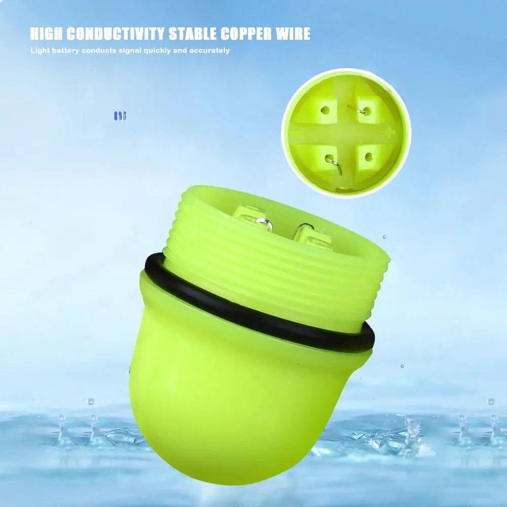 Description Picture 5 of item5pcs Light Stick EVA Fishing Float 30g-100g Eye-grabbing Fishing Striking Floats Rocket Tail Long Casting Luminous Float
