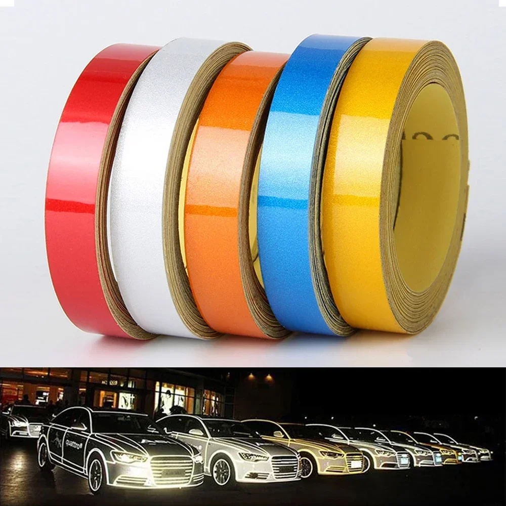 Reflective Stickers, 60 Pcs Night Warning Stickers, Outdoor Reflective