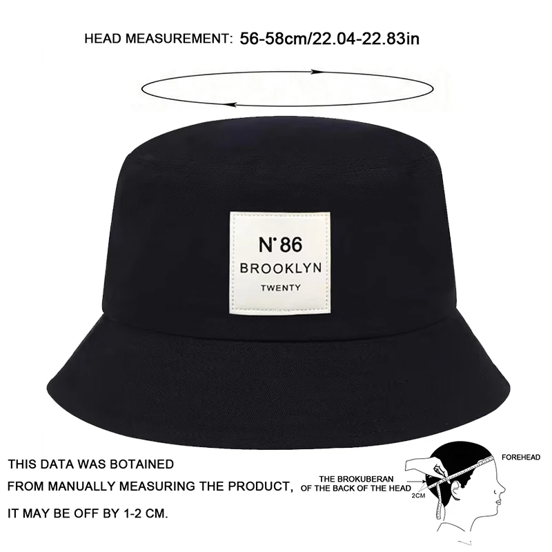 Cappello Da Pescatore Unisex In Cotone – Basic, Ispirato Allo Stile Hip Hop, Perfetto Per Spiaggia E Pesca - 2