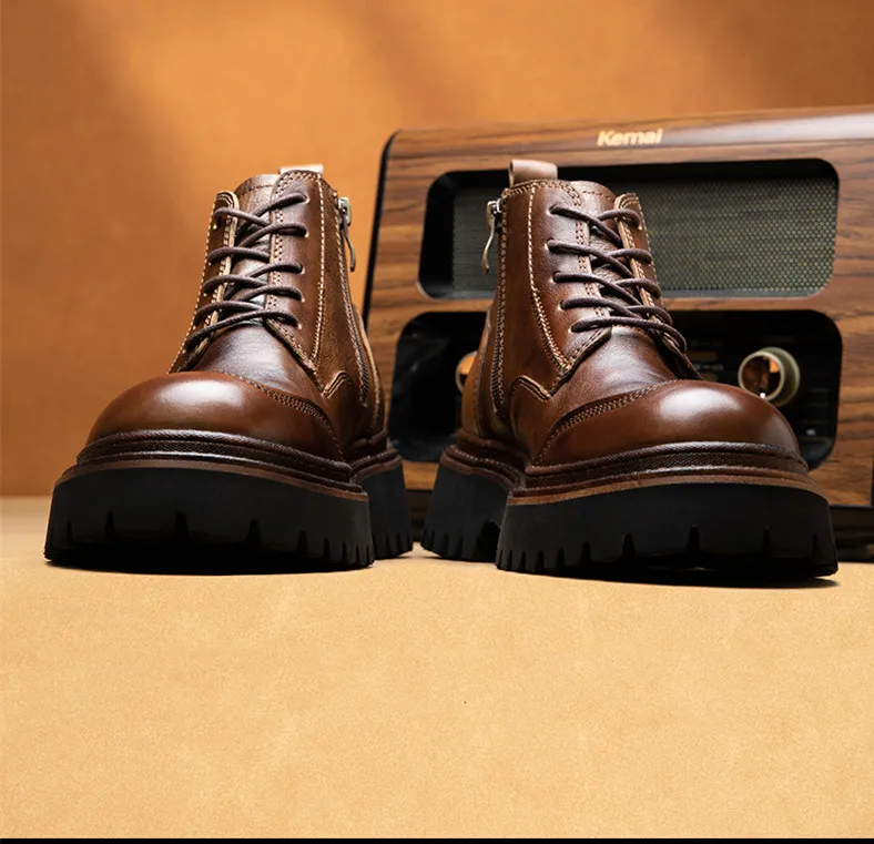 British Thick-Soled Riding Boots