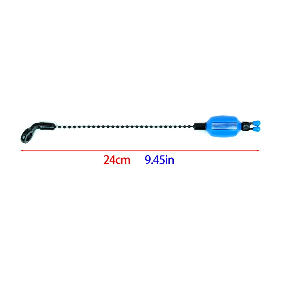 Carp Fishing Swinger Bite Alarms 2pcs Carp Fishing Swinger Bite Alarms 5-Color Durable Clear Plastic Line-Safe Clips Carp Fishing Accessories