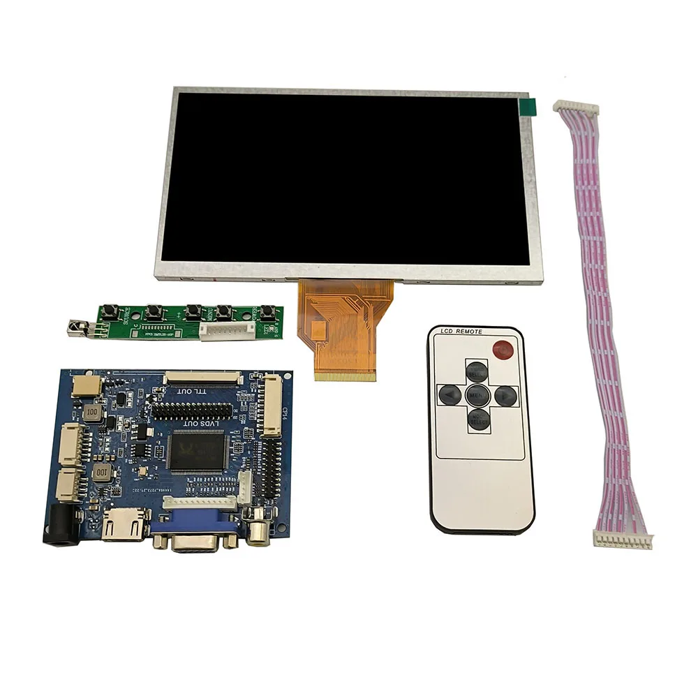 de exibição hdmi + vga + av