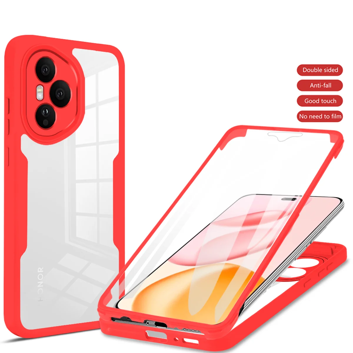 Ultimate Full-Body Protection Phone Case with 360-Degree Double-Sided Coverage