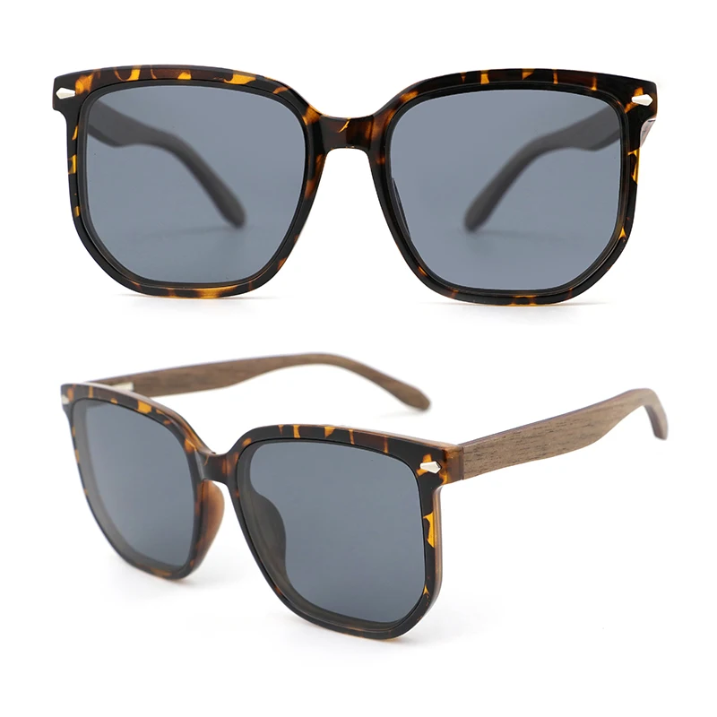 

High quality trendy black frame luxury for men or women fashion sunglasses