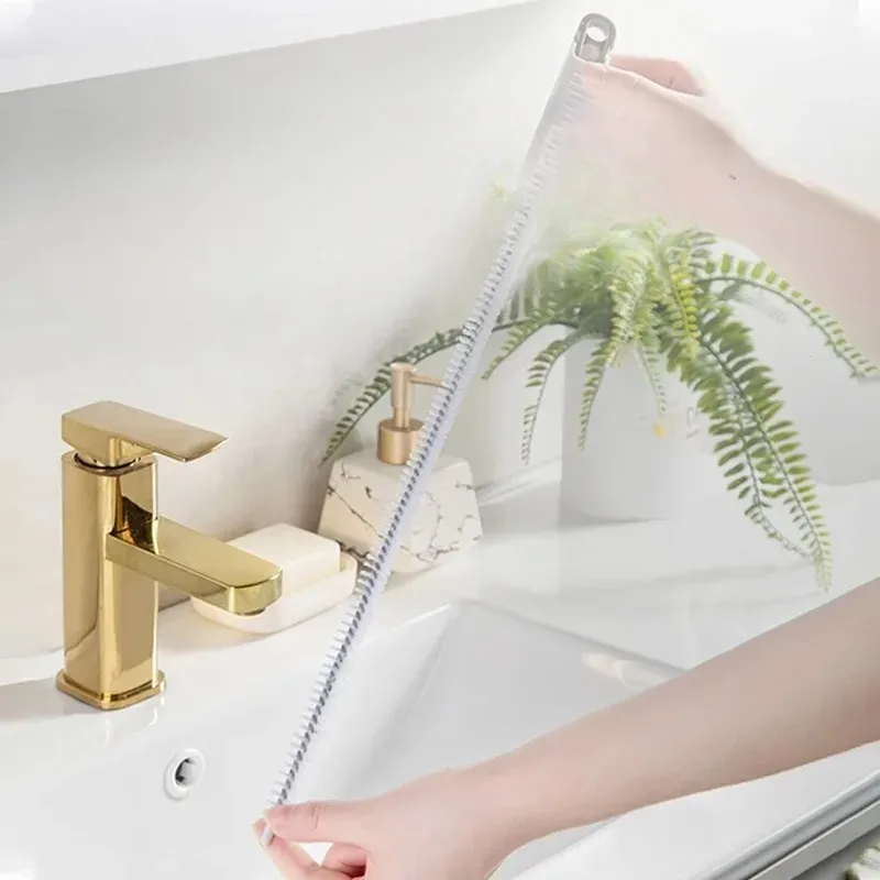 Sewer Hair Catcher Kitchen Sink Cleaning Hook Drain Snake Pipe Dredging Strip Tools Clog Remover Drain Relief Auger Cleaner Tool