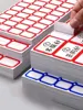 50 Self-adhesive Labels Labeled with ClassificationStudent Names Household Handwritten Prices Warehouse and Office Use 2