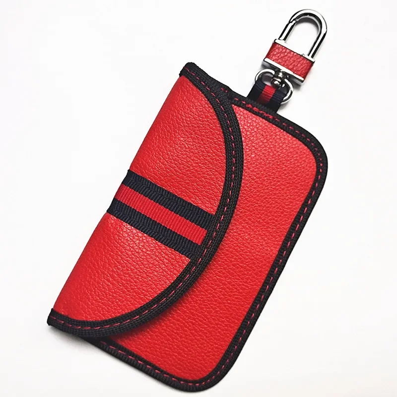 Universal Bag Car Key RFID Signal Blocker Blocking Pouch Key Keyless Case for BMW VW Audi Faraday Remote Control Entry Fobs key case key case cover car key blocker car key shielding box faraday key fob protector