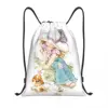 Custom Sarah Kay Children's Painter Drawstring Backpack Women Men Sport Gym Sackpack Foldable Artist Anime Shopping Bag Sack 1