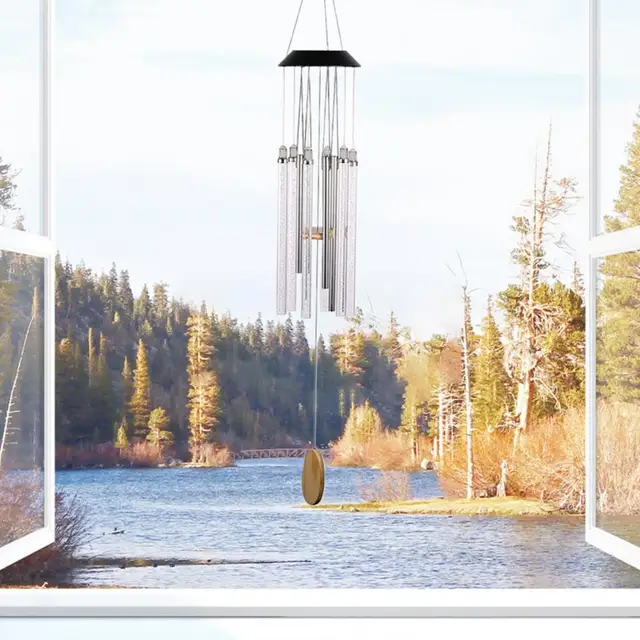 Kiváló Szélcsalád Fényvilágítás Abs Led Bell Hosszú Ideig Tartó Multifunkcionális Dekoratív -Es Fény - Image 2