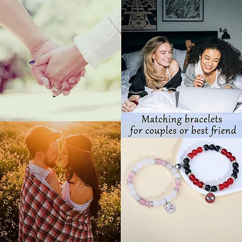 Háromláb Barátság bracelet Összetartozó bracelet számára Összepárosít beste Jóbarátok Háromláb bracelet szülinapi ékszer ajándékok számára Nők lányok