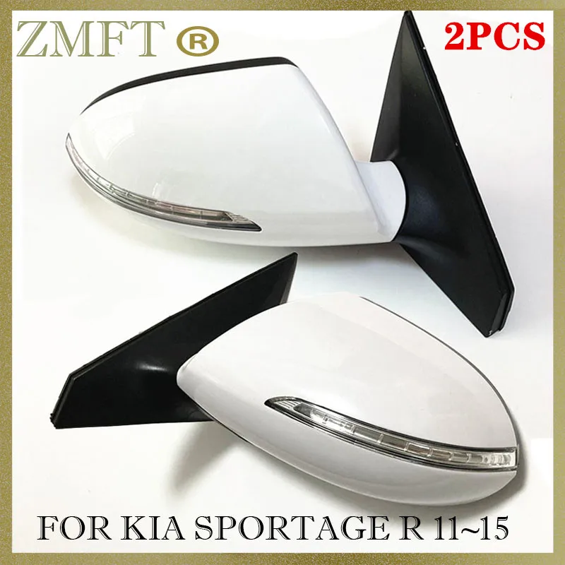 2pcs Left And Right Car Rearview Mirror Assy For Kia Sportage R 2011