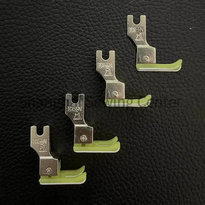 

100pcs Plastic Presser Foot 1/16 1/32 TCR TCL TCR1/32N TCL1/32N TCR1/16N TCL1/16N Right Left Plastic Compensating Presser Foot
