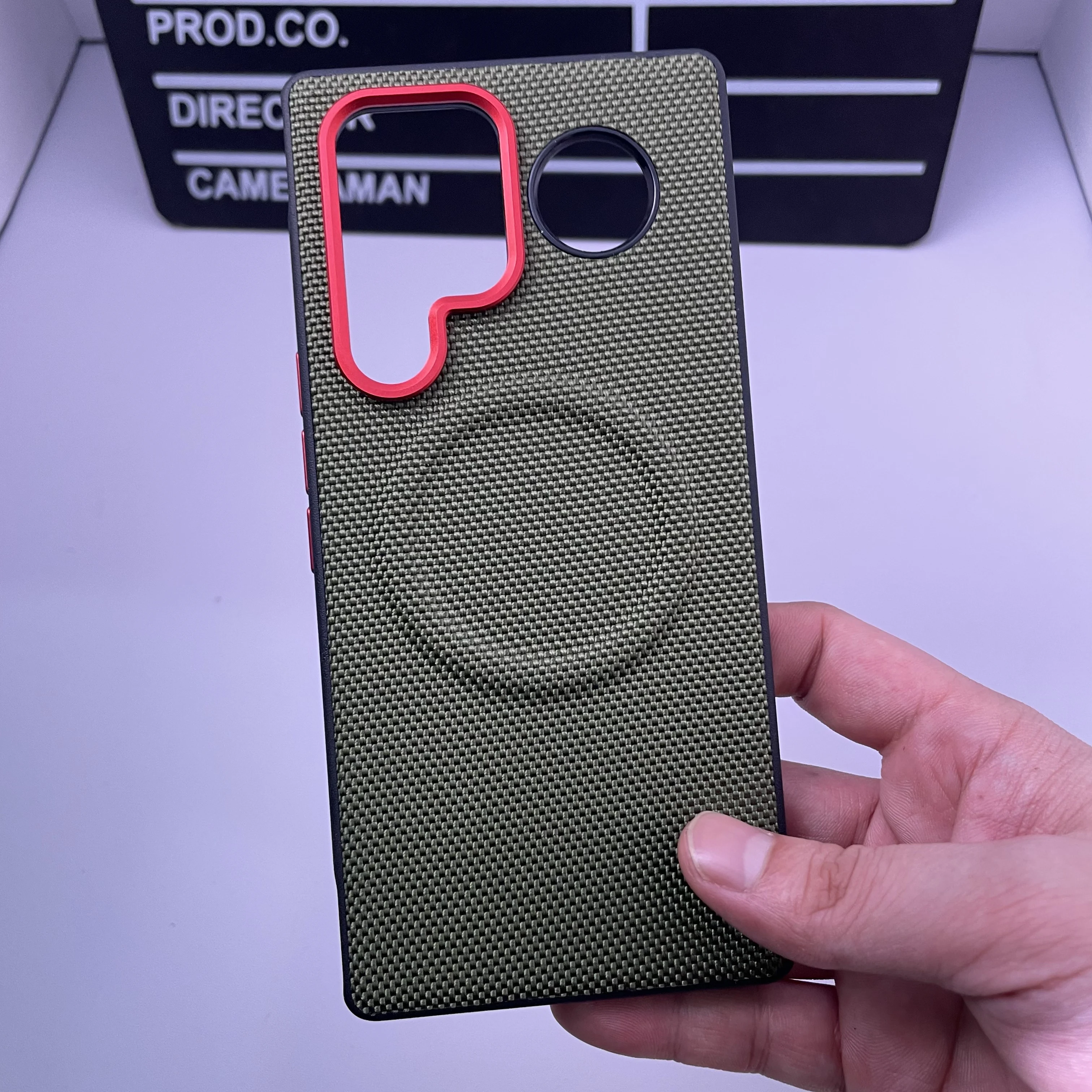 Premium Magnetic PU Leather Case with Wireless Charging