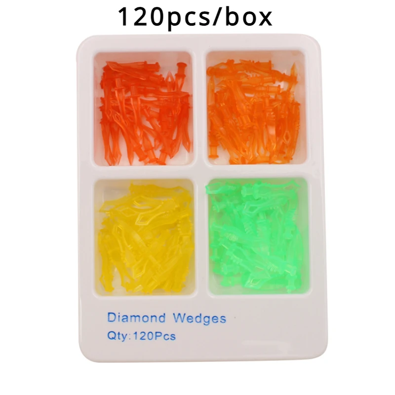 

Dental Wedges Tooth Gap Wedge Autoclavable Diamond Interdental Teeth Wedge Large Medium Extra Small Small Dentistry Disposable