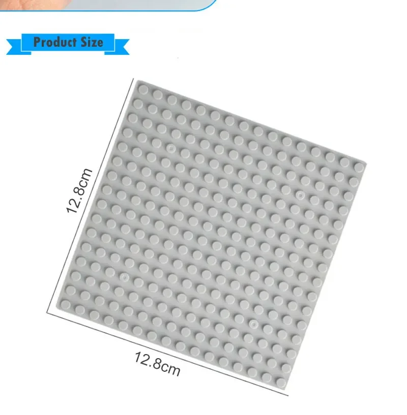 32x32 32x16 16X16 Punkte Klassische Grundplatten MOC DIY Kunststoff Ziegel Grundplatten Stadt Bausteine figuren Bau Spielzeug – Detail 17