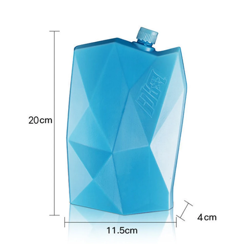 Ice Packs Ice Box Reusable Refrigerator Ice Blocks Pack Ice Crystal Box Cold Freezer Pack Picnic Fresh Food Cooler Multifuntional Water Box
