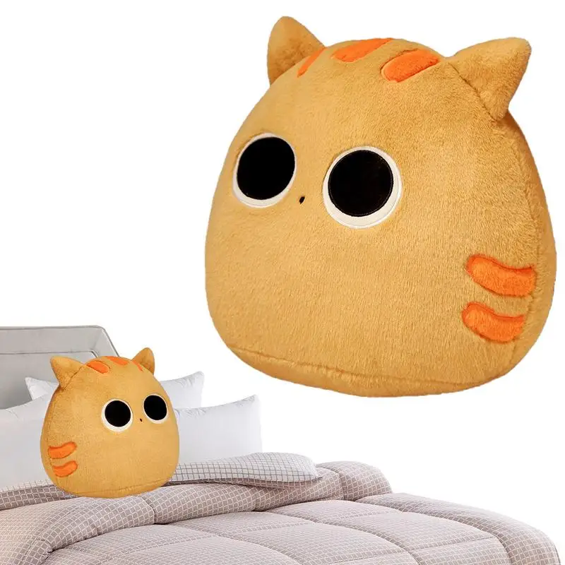 

Cat Plush Doll Cartoon Cat Waist Cushion Throw Pillow Soft And Fluffy Decoration Supplies For Bedroom Couch Living Room And Game