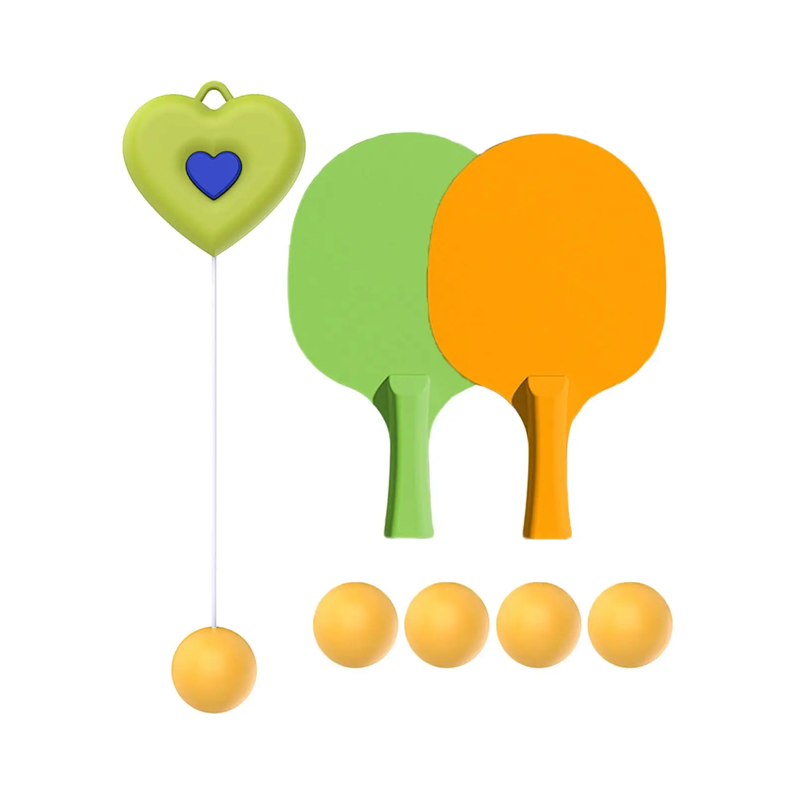 Table Tennis Trainer Portable with Racket Ball Parent Child Interaction Toy for Table Tennis Trainer Portable with Racket Ball Parent Child Interaction Toy for