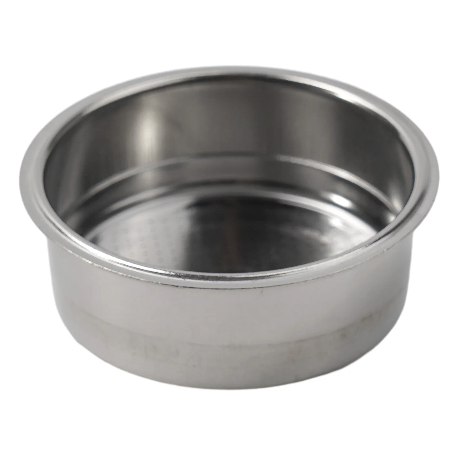 1/2 Cups Coffee Filter Basket Stainless Steel Pressurized Coffee Filter Basket Replacement Parts 51/58mm Kitchen Bar Coffeeware