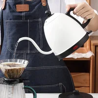 1000W Electric Kettle Household Coffee Pot Teapot 304 Stainless Steel Quick Kettle Kitchen Tool Automatic Power Off 800ml 2