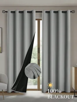 Blackout Curtains with Insulated Lining 1