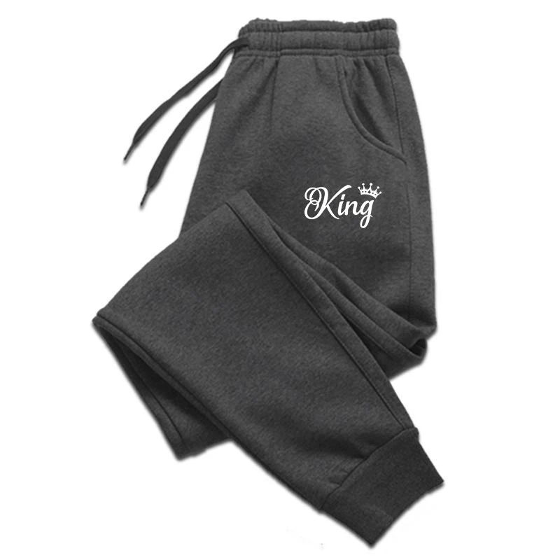 Pants Men Fashion Sports Trousers Drawstring Jogging Pants Trousers Casual Pockets Pants Sweatpants Plus Size S-4XL 6