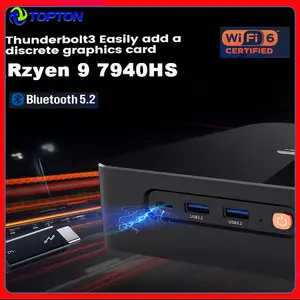 Minisforum HX80G AMD Ryzen 7 5800H MINI PC Windows 11 DDR4 16GB 500GB SSD  WiFi6 BT Dedicated Card Desktop MINI PC Gamer Computer - AliExpress