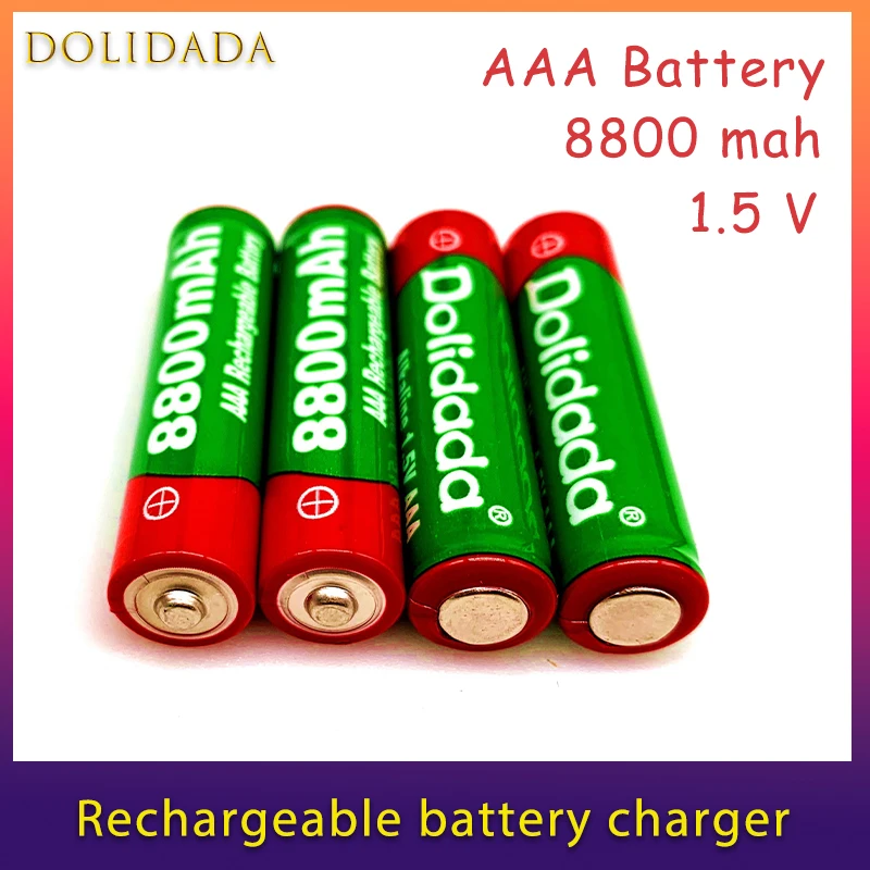 AAA Battery 8800mah Rechargeable Batteries AAA 1.5 V Alkaline Torch