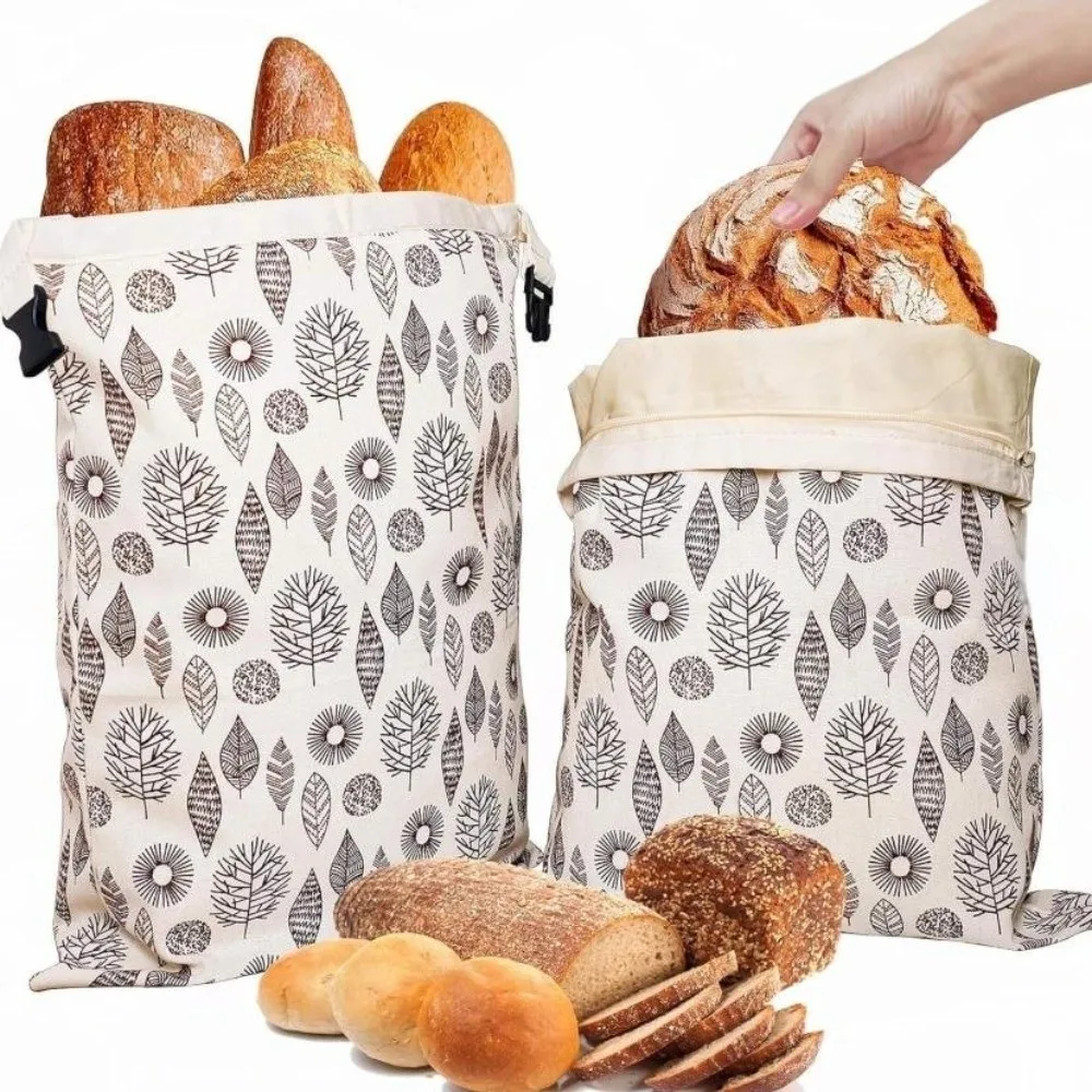 Reusable Beeswax Bread Bag 1