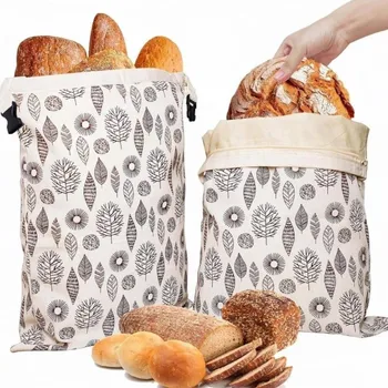 Reusable Beeswax Bread Bag 1