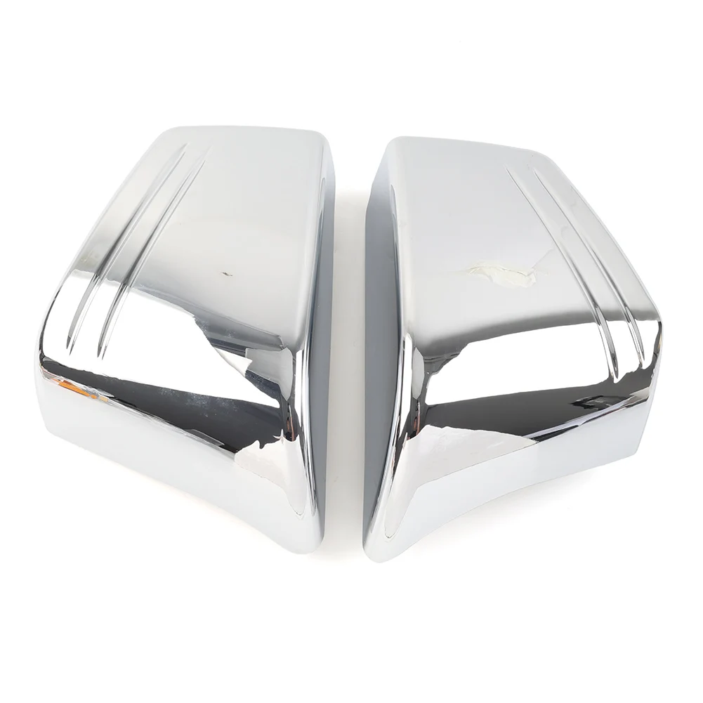 Chrome Battery Side Fairing Covers For Honda VTX1800 (2002-2008) – ABS Plastic, Left & Right Pair