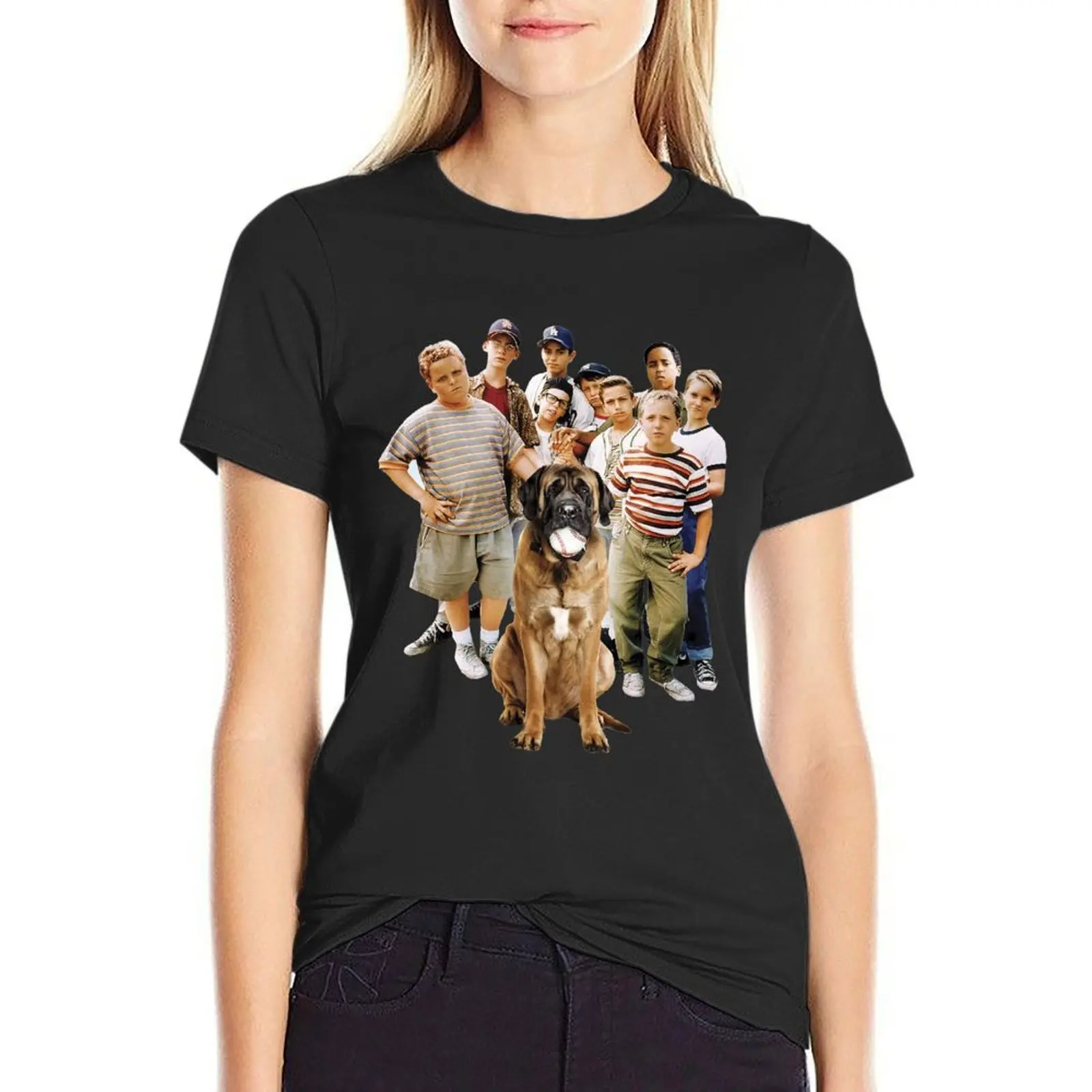 

The Sandlot T-Shirt korean fashion Female clothing luxury designer clothing Women