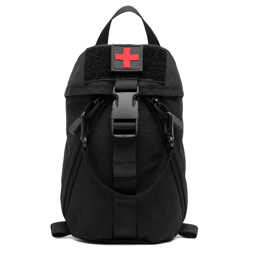 Nylon Molle Pouch Empty First Aid Bag Medical Pouch Trauma Medic Bag First Aid for Home and Outdoor Activities