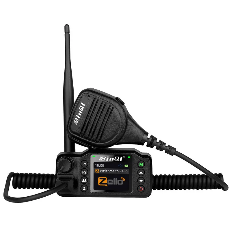 8900plus Zello Mini Mobile Radio 2G 3G 4G 5000KM Transceiver Supports GPS Positioning Car Radio 6
