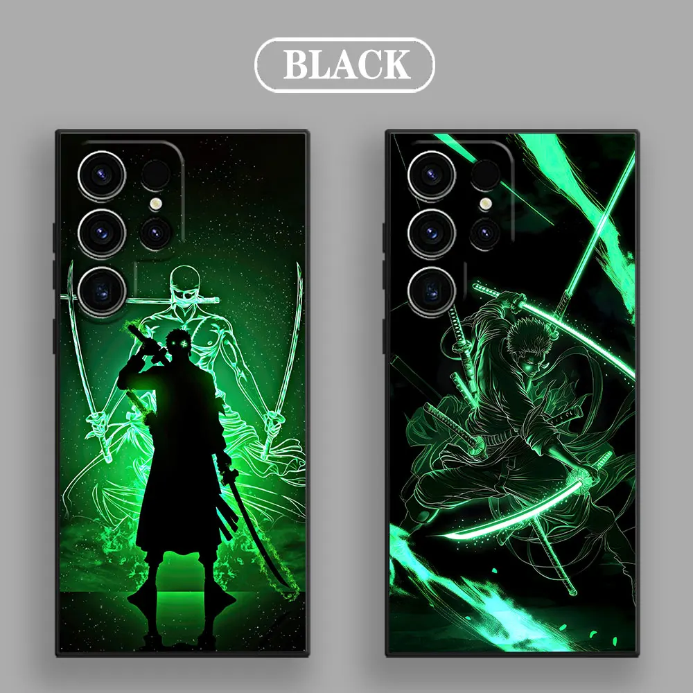 ZORO Roronoa One Piece Soft Silicone Phone Case