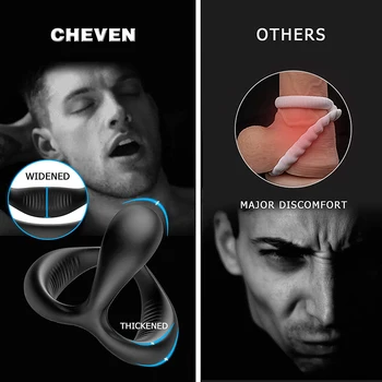 Penis Cock Ring on for Men Delay Ejaculation Erection Sex Shop Toys for Couple Sex Toy Penisring Man Dick Enlarger Rings 2