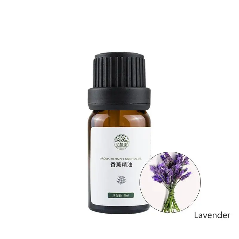 Fragrance Oil 10ml Candles Candle Fragrance Natural Plant Essential Oil for Lavender Orange Blossom Gardenia Sandalwood Essential Oil Flavoring Organic Essential Oils