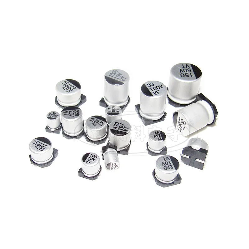 10PCS SMD Aluminum Electrolytic Capacitor 6.3V 10V 16V 25V 35V 50V 1UF 2.2UF 4.7UF 10UF 22UF 47UF 100UF 220UF 330UF 470UF 1000UF 10pcs lot dip solid electrolytic capacitor 50v 4 7uf 10uf 22uf 33uf 47uf 68uf 100uf 220uf 330uf 470uf