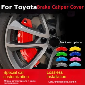Aluminum Brake Caliper Covers for Toyota Vehicles (Front & Rear)