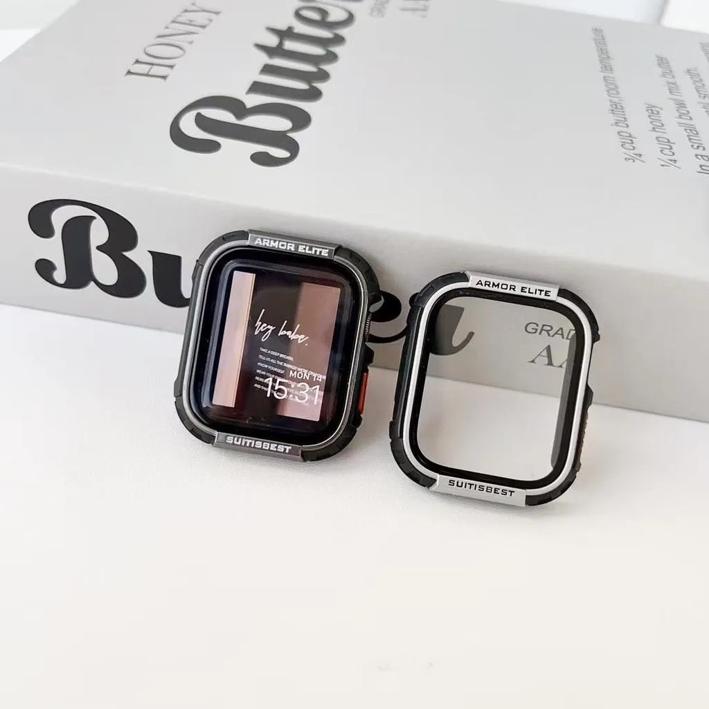 Titanium Protective Case with Glass Film