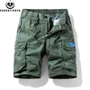 New Men Summer Outdoor Leisure Camouflage Comfortable Shorts Men Elastic Waist Loose Straight High-Quality Design Shorts Male 3