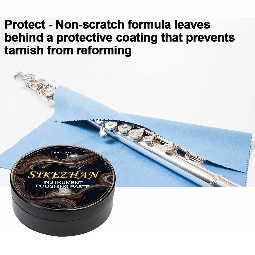 Premium Metal Polishing and Protection Paste for Brass, Silver, and Chrome Surfaces