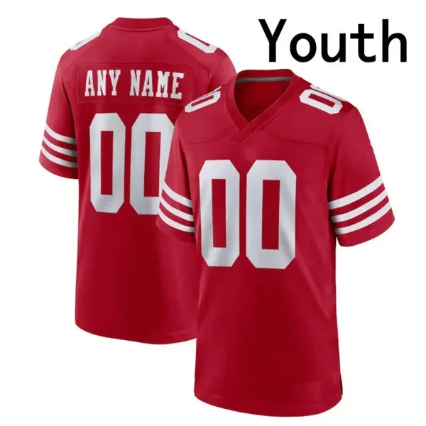 

Custom Joe Montana Jerry Rice Brock Purdy Christian McCaffrey Deebo Samuel Brandon San Francisco American Football Jerseys