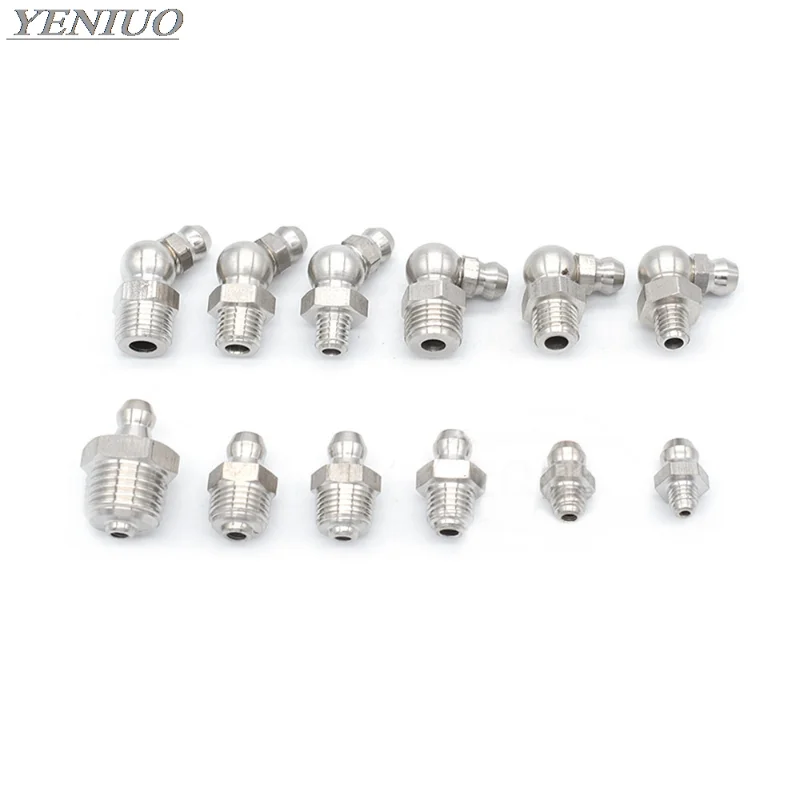 stainless steel Grease nipple Oil mouth Grease nipple Butter gun