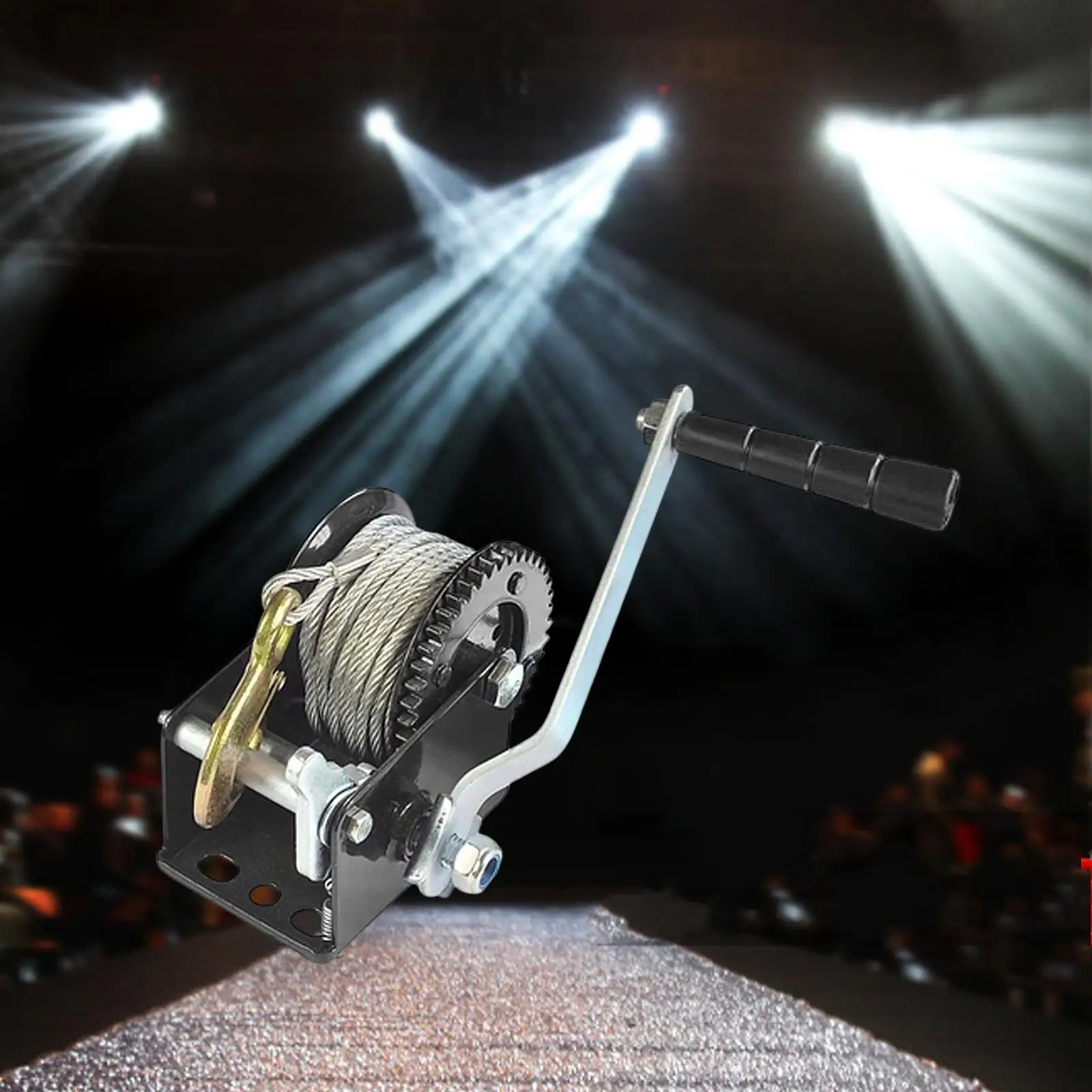 Manual Hand Winch 800lbs Easy to Use Manual Practical Boat