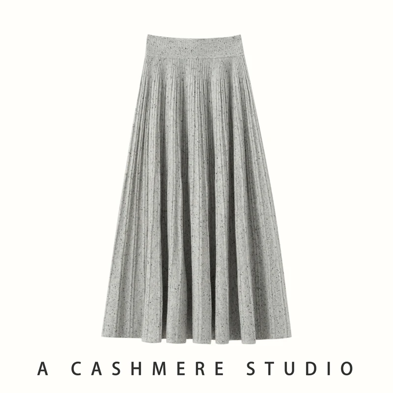Cashmere Skirt Office Wear