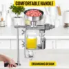 Manual Oil Press Stainless Steel Oil Press Machine Nut and Seed Oil Press Household 4